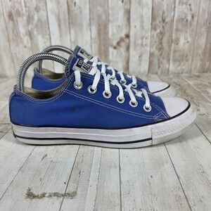Converse Chuck Taylor All Star Low Top Royal Blue Canvas Womens 7.5 Mens 5.5